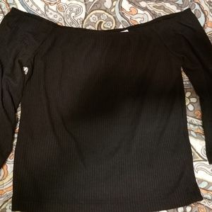 Quarter sleeve crop top